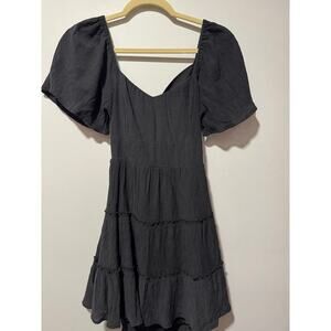Altar'd State Black Open‎ Back Dress